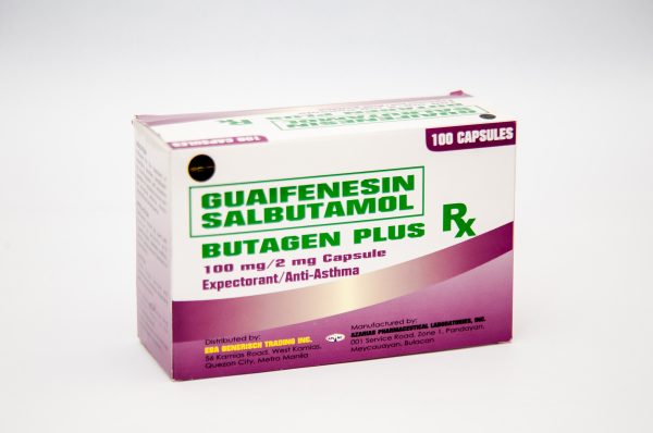 Guaifenesin Salbutamol Butagen PLUS Capsule – Preman Marketing and ...