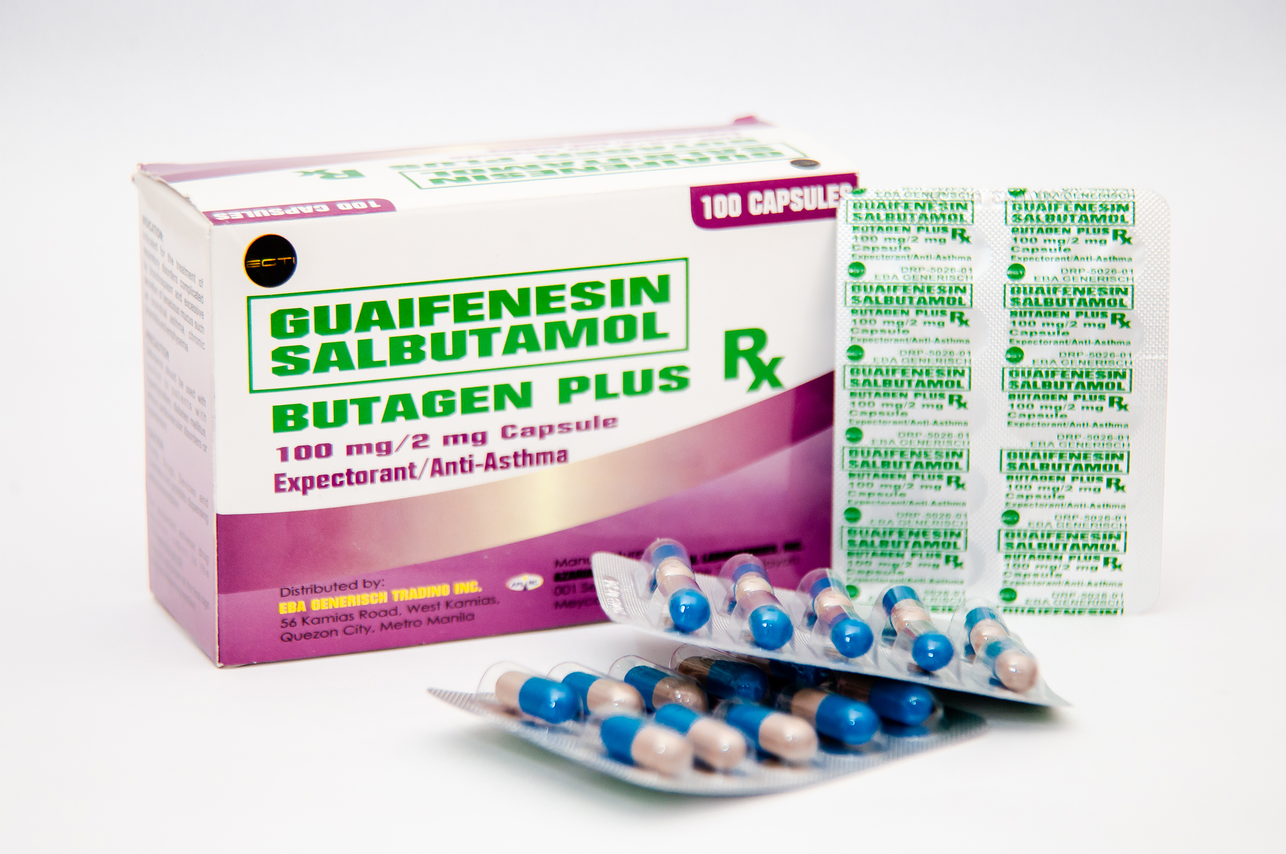 Guaifenesin Salbutamol Butagen PLUS Capsule – Preman Marketing and ...